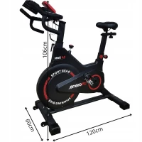 Rower Treningowy Spiningowy MBX8.0 Enero Fit, zdjęcie 4