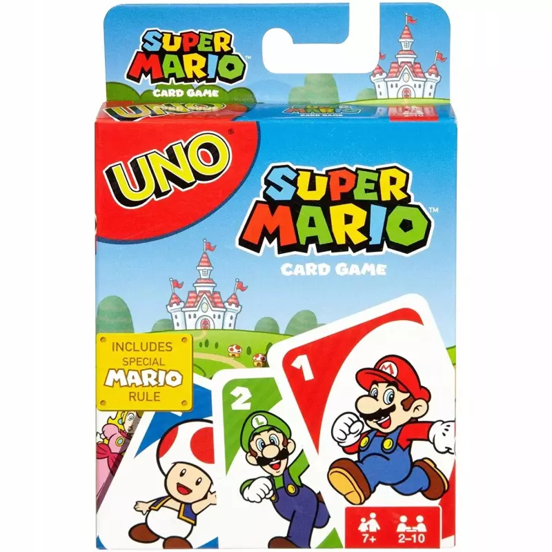 Gra planszowa Uno Super Mario Mattel