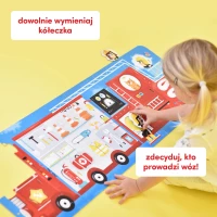 CzuCzu. Puzzle z dziurką 23 elementy. Wóz strażacki, zdjęcie 5