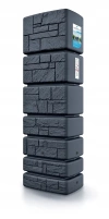 Zbiornik Pojemnik na Wodę Deszczówkę Tower Stone 350L Antracyt - zdjęcie