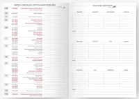 Kalendarz Pedagoga A5 2025-2026 Salsa, akwamaryna, zdjęcie 4