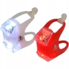 Zestaw Silikonowych Lamp Rowerowych LED Przód Tył Deluxe Dunlop 2 LED - zdjęcie