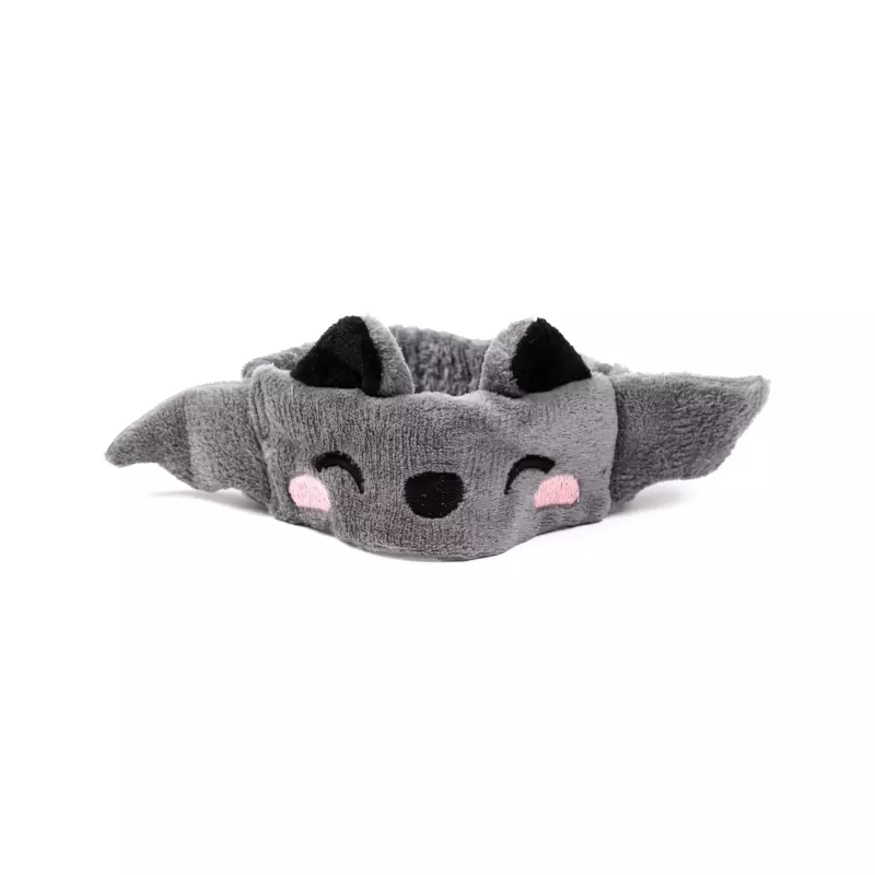 Pluszowa opaska do makijażu - Nietoperz Dexter - Adoramals