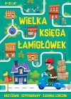 Wielka księga łamigłówek. Krzyżówki, szyfrogramy, zadania logiczne. 8-12 lat. Zielona - zdjęcie