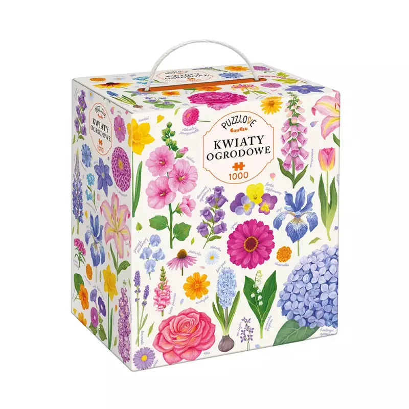 Puzzlove CzuCzu 1000 elementów. Kwiaty ogrodowe