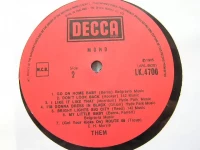 The "Angry" Young Them!, Winyl, zdjęcie 5