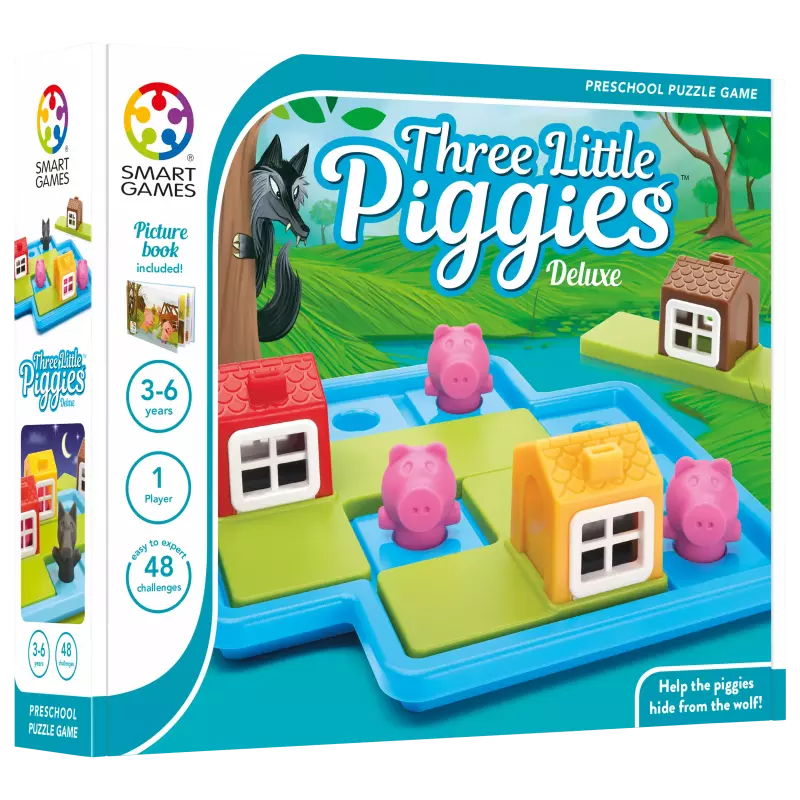 Smart Games. Three Little Piggies (wersja angielska)