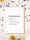 Karnet Urodziny - czterdziestka - zdjęcie