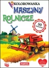 Kolorowanka z naklejkami. Maszyny rolnicze - zdjęcie