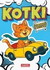 Kolorowanka komiksowa Kotki z naklejkami - zdjęcie