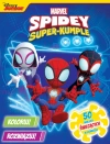 Marvel Spidey i Super-kumple. Koloruj! Rozwiązuj! 50 naklejek świecących w ciemności - zdjęcie