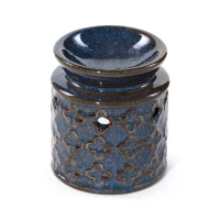 Kominek - podgrzewacz do olejków - Eden z motywem kwiatowym, zdjęcie 3