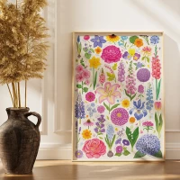 Puzzlove CzuCzu 1000 elementów. Kwiaty ogrodowe, zdjęcie 5