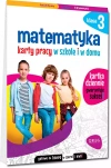 Matematyka. Karty pracy w szkole i w domu. Klasa 3 - zdjęcie