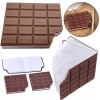 Notatnik Szkolny Biurowy Czekolada Bezliniowy Pachnący Brązowy - zdjęcie