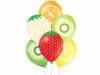 Balony Belbal 12", D11, owoce, 6szt. - zdjęcie