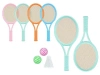 Rakietki do tenisa z piłeczkami i lotką MIX - zdjęcie