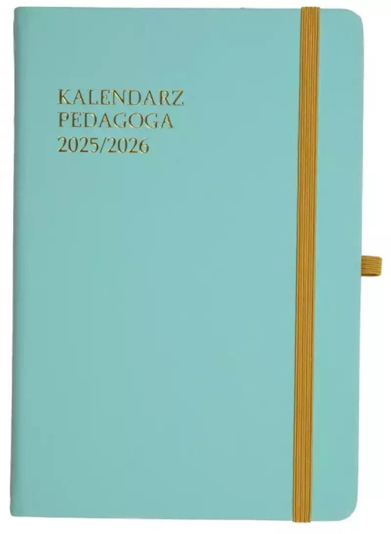 Kalendarz Pedagoga A5 2025-2026 Salsa, akwamaryna