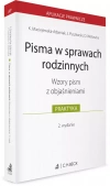 Pisma w sprawach rodzinnych. Wzory pism z objaśnieniami - zdjęcie