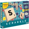 Scrabble Drewniane elementy Rodzinna gra 2w1 Klasyczne i drużynowe JGR65 - zdjęcie