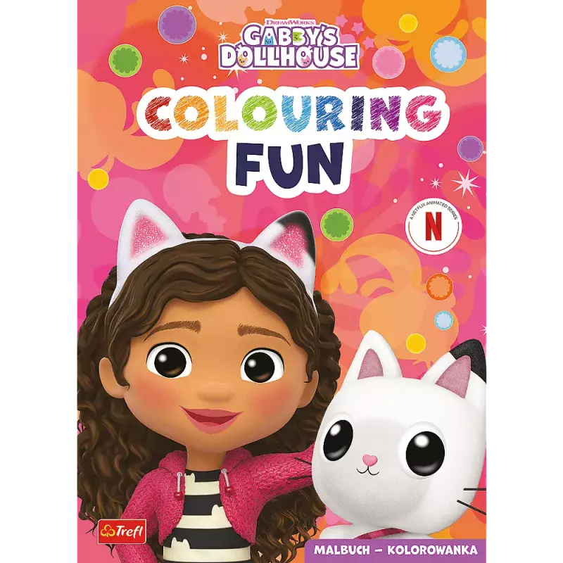 Koci Domek Gabi. Kolorowanka Koci Domek Gabi. Kolorowanka