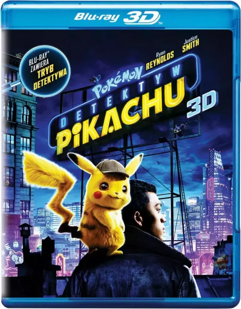 Pokemon Detektyw Pikachu 3D, 2 Blu-ray Pokemon Detektyw Pikachu 3D, 2 Blu-ray