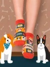 Skarpety stopki Psia mama 39-42 - zdjęcie