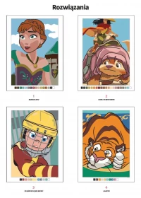 Art therapy. Kolorowanka antystresowa. Disney. Dzieci i dorośli. Iluzje optyczne. Zagadkowe rysunki, zdjęcie 4