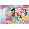 Puzzle 200 elementów. Radosny świat księżniczek. Disney Princess - zdjęcie