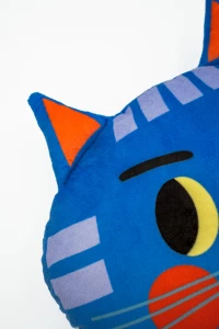 Poduszka "Kot Precelek" Kocia Szajka, okrągła, zdjęcie 6