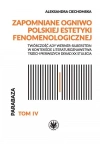 Zapomniane ogniwo polskiej estetyki fenomenologicznej. Twórczość Ady Werner-Silberstein w kontekście literaturoznawstwa trzech pierwszych dekad XX stulecia - zdjęcie