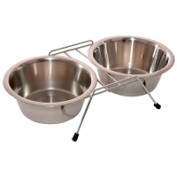 Miska dla Psa i Kota Stal Nierdzewna 2x550ML, zdjęcie 6