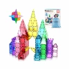 Klocki rurki EDUKACYJNE 3D MAGNETYCZNE konstrukcyjne kulki dla dzieci 61 el - zdjęcie