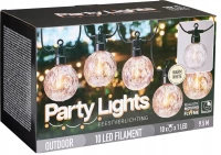 Girlanda Ogrodowa Party Light Timer 10LED 9,5 M Progarden, zdjęcie 2