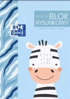 Blok rysunkowy A4/20k biały 120g Oxford Kids A 20 - zdjęcie