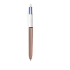 Długopis automatyczny 4 kolory Colours Rose Gold Bc pudełko A 12 BIC 951737 - zdjęcie