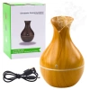 Nawilżacz Powietrza Dyfuzor Aromaterapia Imitacja Drewna 130ml - zdjęcie