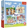 Puzzle 4w1 Bluey i świat - zdjęcie