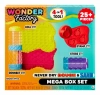 Wonder Factory. Never Dry Dough & Sand. Mega Box - zdjęcie