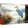 Puzzle 1000 elementów. Premium Plus Quality. Błękitna czapla na wolności - zdjęcie