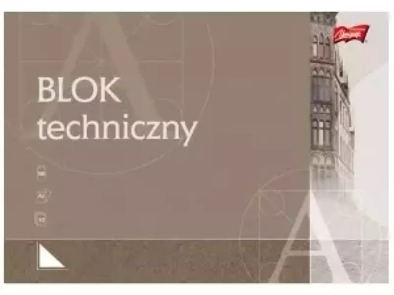 Blok techniczny A3 10 kartek, biały