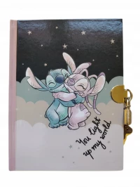PAMIĘTNIK Z KŁÓDKĄ STITCH DISNEY DO WYBORU, zdjęcie 2