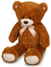 Miś pluszowy 80cm c.brąz 90210 02107 - zdjęcie