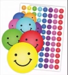 Naklejki motywacyjne - Buźki uśmiechnięte 88szt - zdjęcie