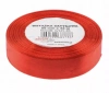 Wstążka satynowa czerwona 25mmx32m - zdjęcie