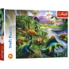 Puzzle 200 elementów. Drapieżne dinozaury - zdjęcie