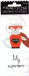 Zakładka magnetyczna - Superbohater - zdjęcie
