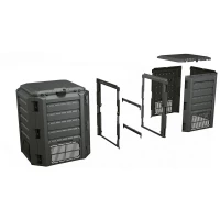 Kompostownik Ogrodowy Ekobat Segmentowy Module Compogreen Czarny 800L, zdjęcie 10