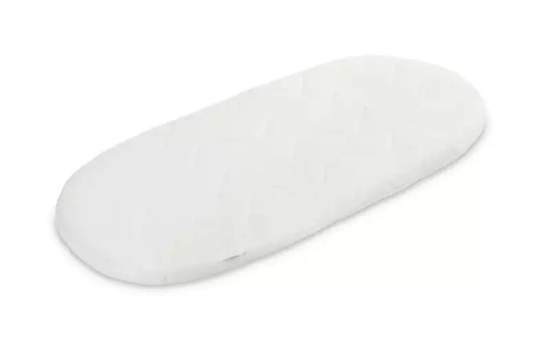 Materacyk do wózka gondoli 75x35cm pikowany biały