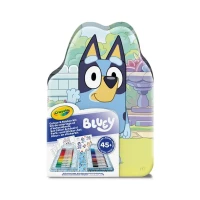 Crayola Zestaw artystyczny (kolorowanki dla dzieci, naklejki i flamastry) 47 el. Bluey 4+, zdjęcie 3